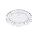 SOLO Straw-Slot Cold Cup Lids, Fits 9 oz to 20 oz Cups, Clear, 100/Pack (662TSPK)