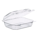 Dart StayLock Clear Hinged Lid Containers, 6 x 7 x 2.1, Clear, Plastic, 125/Packs, 2 Packs/Carton (C26UT1)