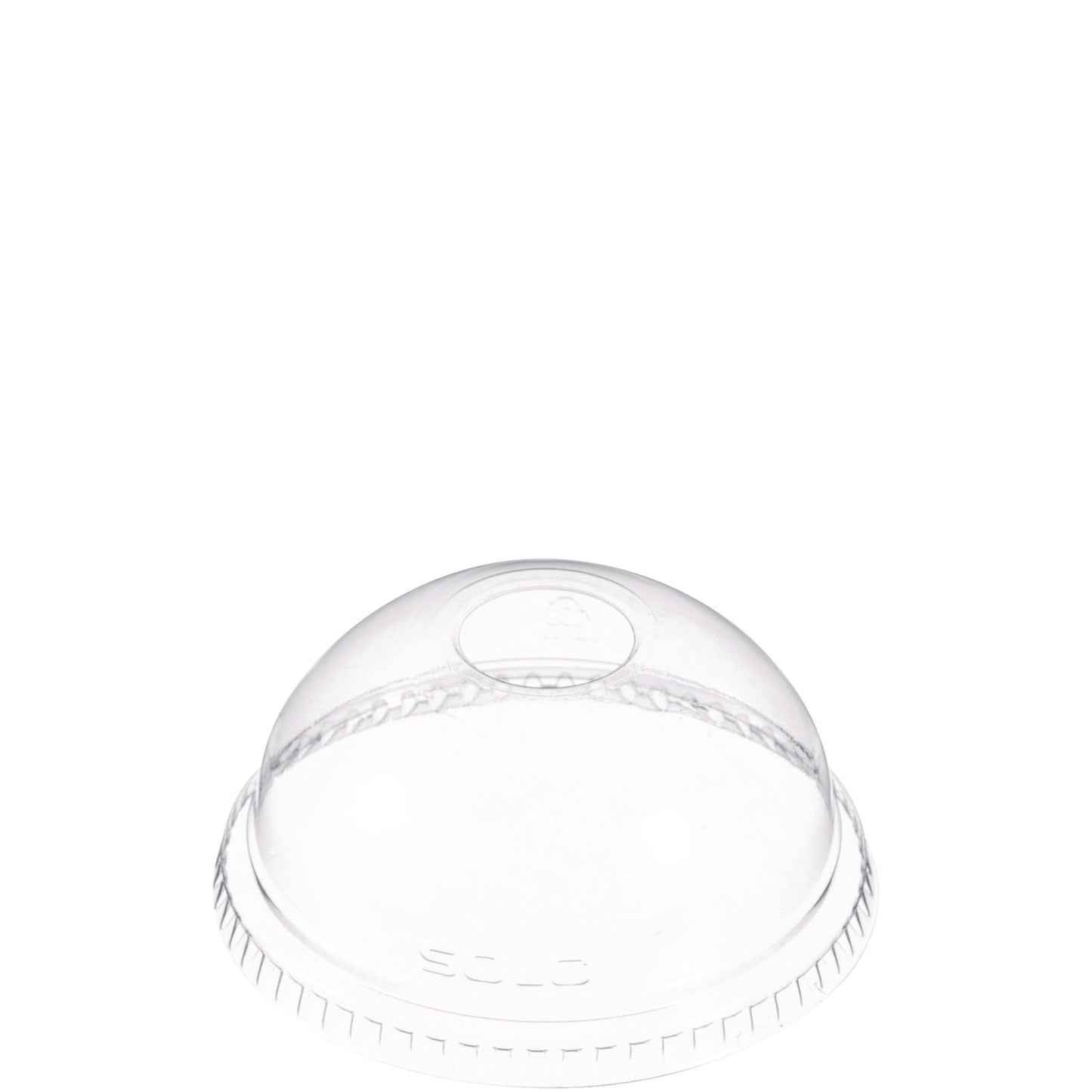 SOLO Dome-Top Cold Cup Lids, Fits 16 oz, Clear, 1,000/Carton (DLR662)