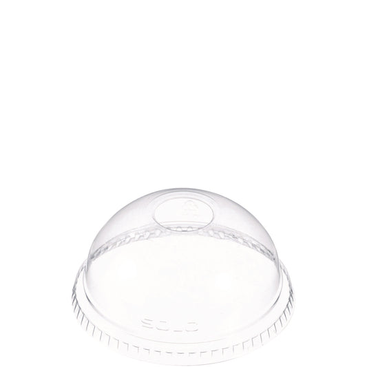 SOLO Dome-Top Cold Cup Lids, Fits 16 oz, Clear, 1,000/Carton (DLR662)