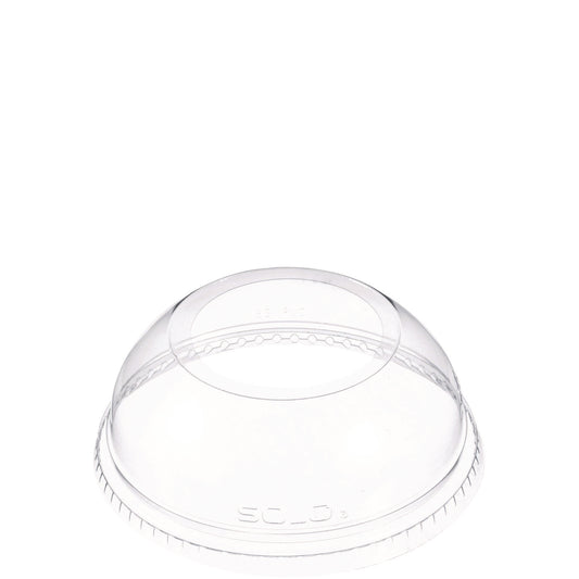 Dart Open-Top Dome Lid, Fits 16 oz to 24 oz Plastic Cups, Clear, 1.9" Dia Hole, 1,000/Carton (DLW626)