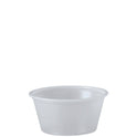Dart Polystyrene Portion Cups, 2 oz, Translucent, 250/Bag, 10 Bags/Carton (P200N)