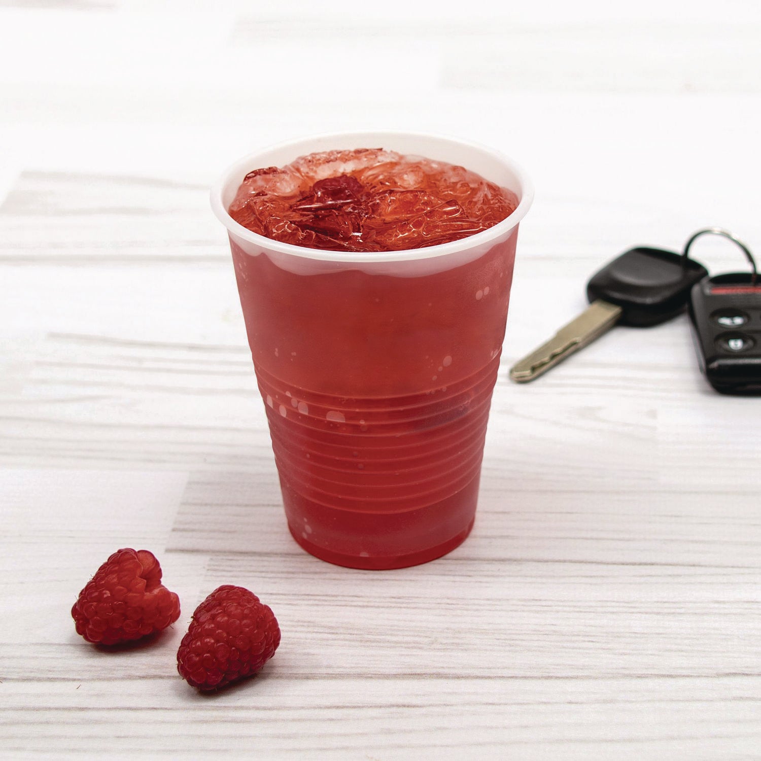 Dart High-Impact Polystyrene Squat Cold Cups, 12 oz, Translucent, 50/Pack (Y12SPK)