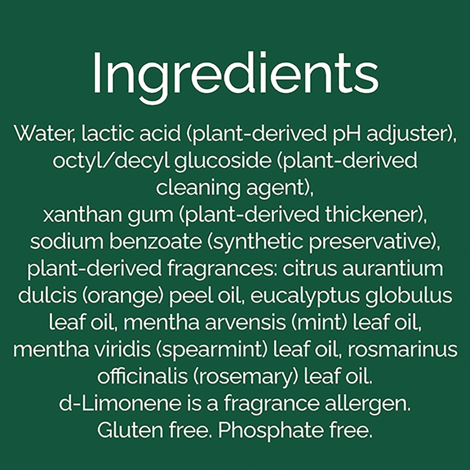 Seventh Generation Toilet Bowl Cleaner, Fresh Mint Scent, 24 oz Bottle, 4/Carton (45166CT)