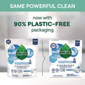 Seventh Generation Natural Automatic Dishwasher Detergent Packs, Free and Clear, 45 Powder Packets/Box, 5 Boxes/Carton (45180CT)