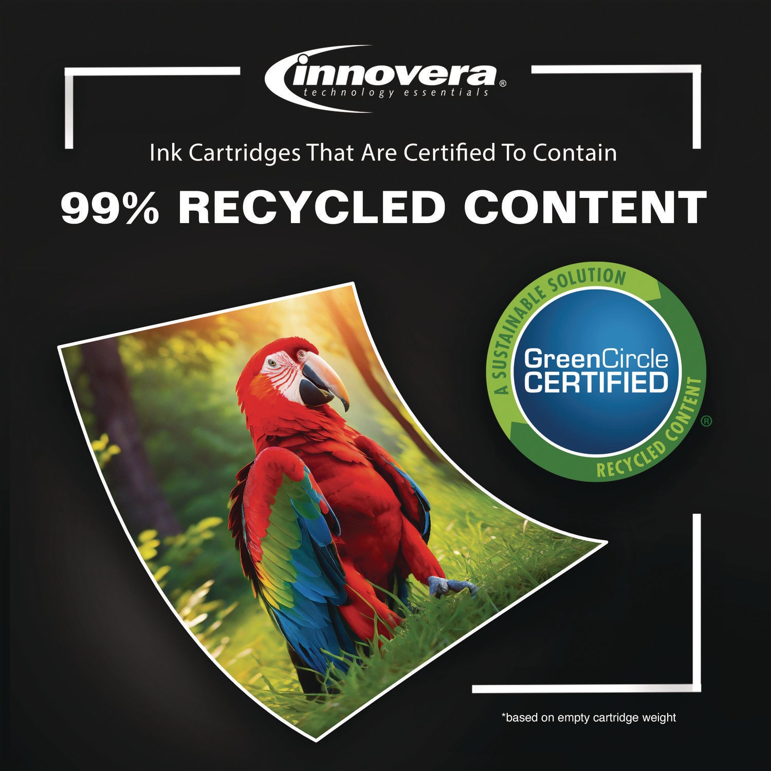 Innovera Remanufactured Black Ink, Replacement for CLI8BK (0620B002), 412 Page-Yield (PCLI8BK)