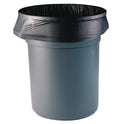 Linear Low Density Can Liners with AccuFit Sizing, 32 gal, 0.9 mil, 33" x 44", Black, 20 Bags/Roll, 5 Rolls/Carton (H6644TKR01)