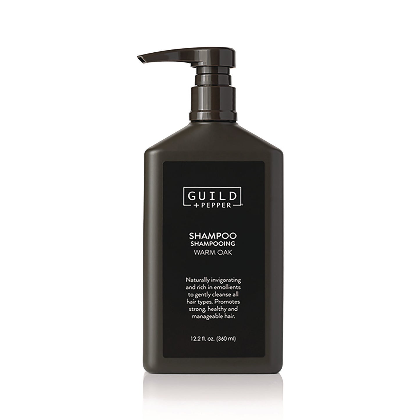 Guild+Pepper Shampoo, Warm Oak Scent, 12.2 oz, 12/Carton (100302)