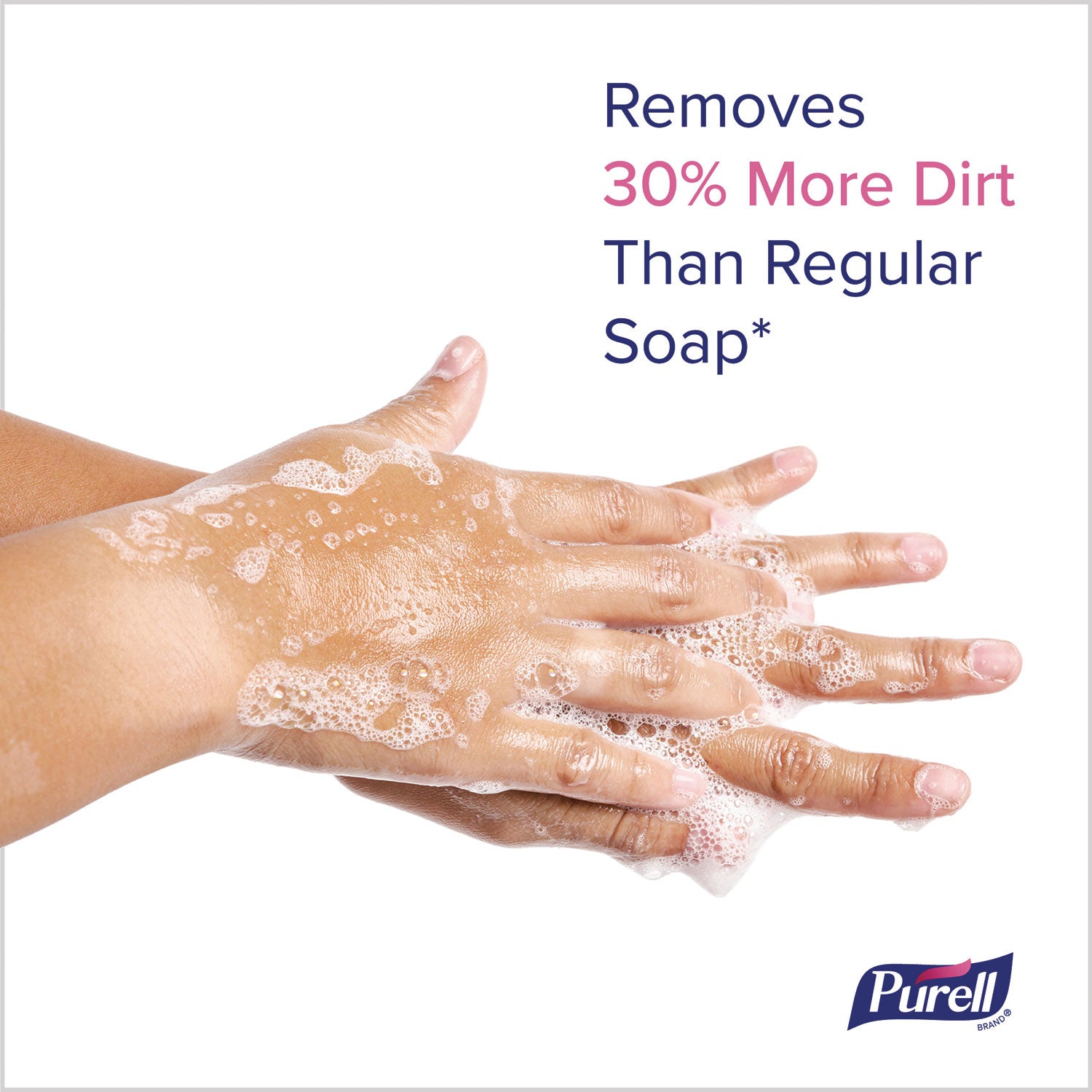 PURELL HEALTHY SOAP with CLEAN RELEASE Technology Refill, For ES10 Dispensers,  Fragrance-Free, 1,200 mL, 2/Carton (838502CT)