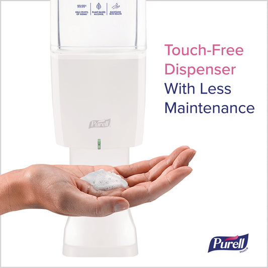 PURELL ES10 Automatic Hand Sanitizer Dispenser, 4.33 x 3.96 x 10.31, White (8320E1)