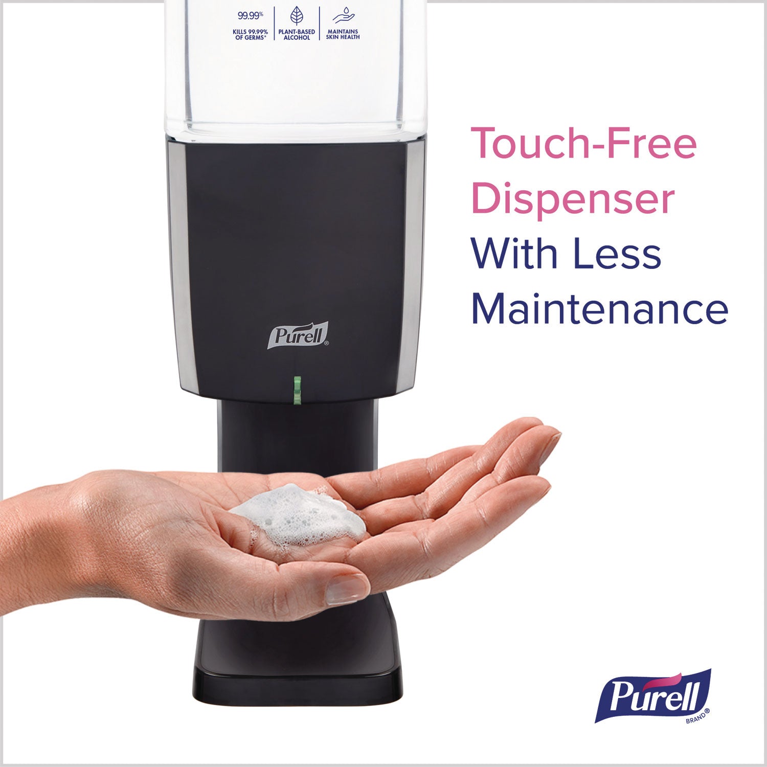 PURELL ES10 Automatic Hand Sanitizer Dispenser, 4.33 x 3.96 x 10.31, Graphite (8324E1)