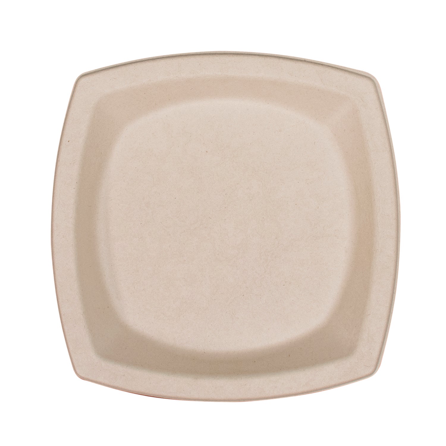 Dart Compostable Fiber Dinnerware, ProPlanet Seal, Plate, 8.25 x 8.25, Tan, 125/Pack (8PSC1PFPK)