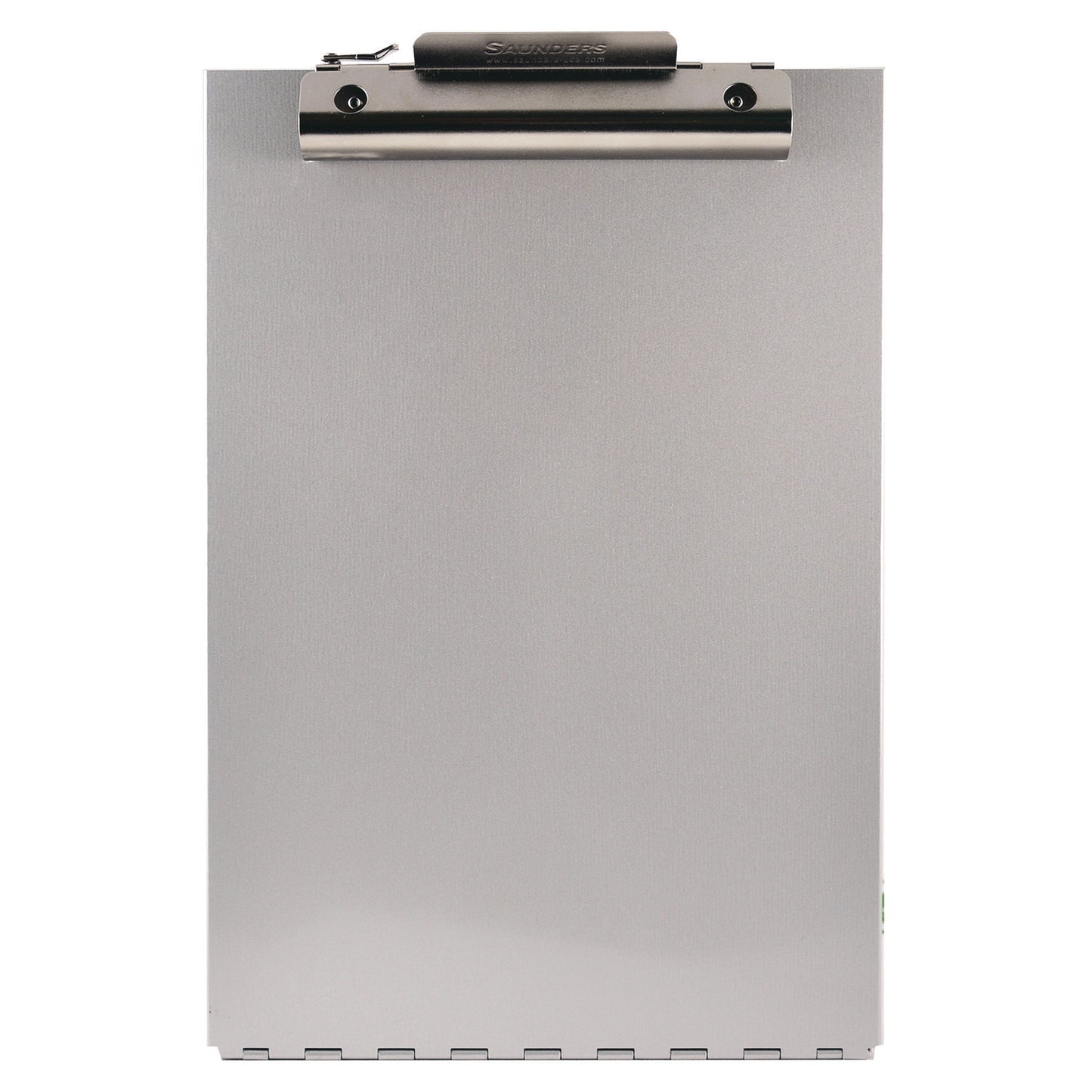 Saunders Redi-Rite Aluminum Storage Clipboard, 1" Clip Capacity, Holds 8.5 x 11 Sheets, Silver (11017)