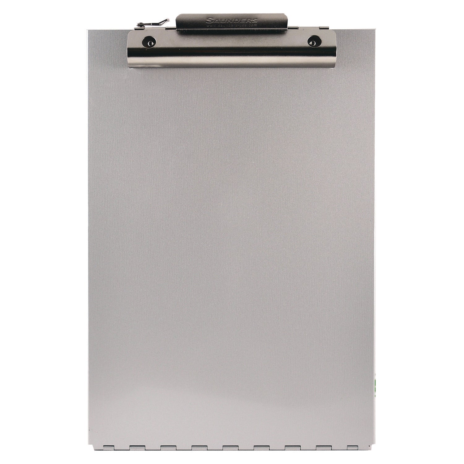 Saunders Redi-Rite Aluminum Storage Clipboard, 1" Clip Capacity, Holds 8.5 x 11 Sheets, Silver (11017)