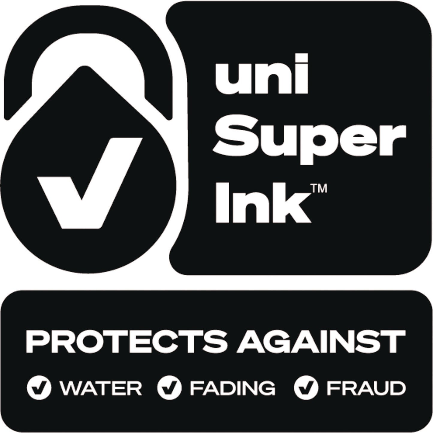 uni-ball 207 Impact Gel Pen, Stick, Bold 1 mm, Blue Ink, Silver/Black/Blue Barrel (65801)