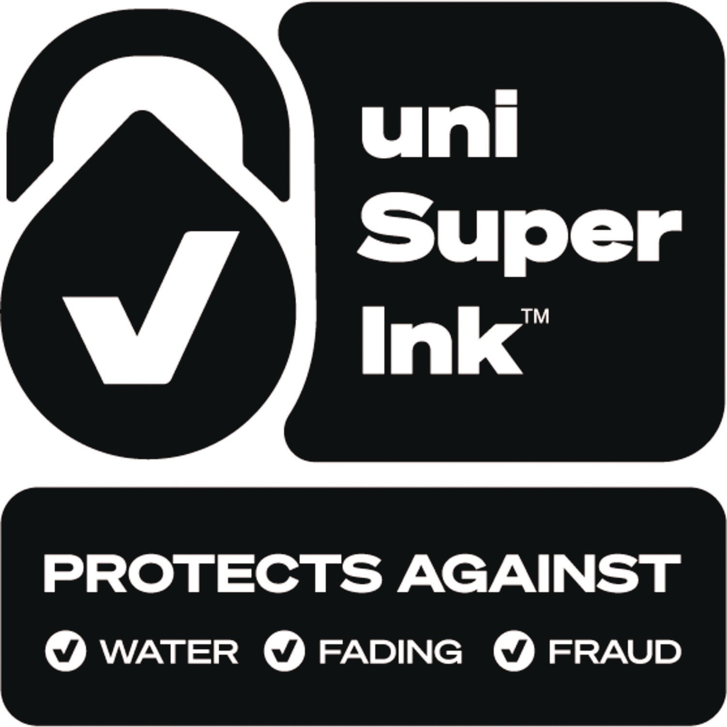 uni-ball 207 Impact Gel Pen, Stick, Bold 1 mm, Blue Ink, Silver/Black/Blue Barrel (65801)