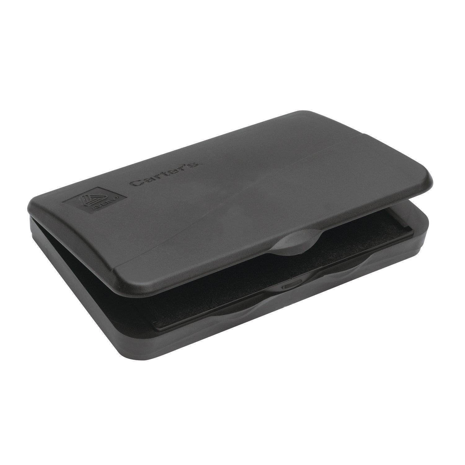 s Pre-Inked Felt Stamp Pad, 4.2"5x 2.75", Black (21081)