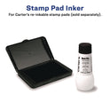 s Neat-Flo Stamp Pad Inker, 2 oz Bottle, Black (21448)