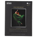 Epson Cold Press Bright Fine Art Paper, 21mil, 8.5 x 11, Textured Matte White, 25/Pack (S042307)