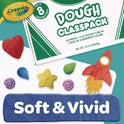 Crayola Dough Classpack, 3 oz, 8 Assorted Colors, 24/Pack (570171)