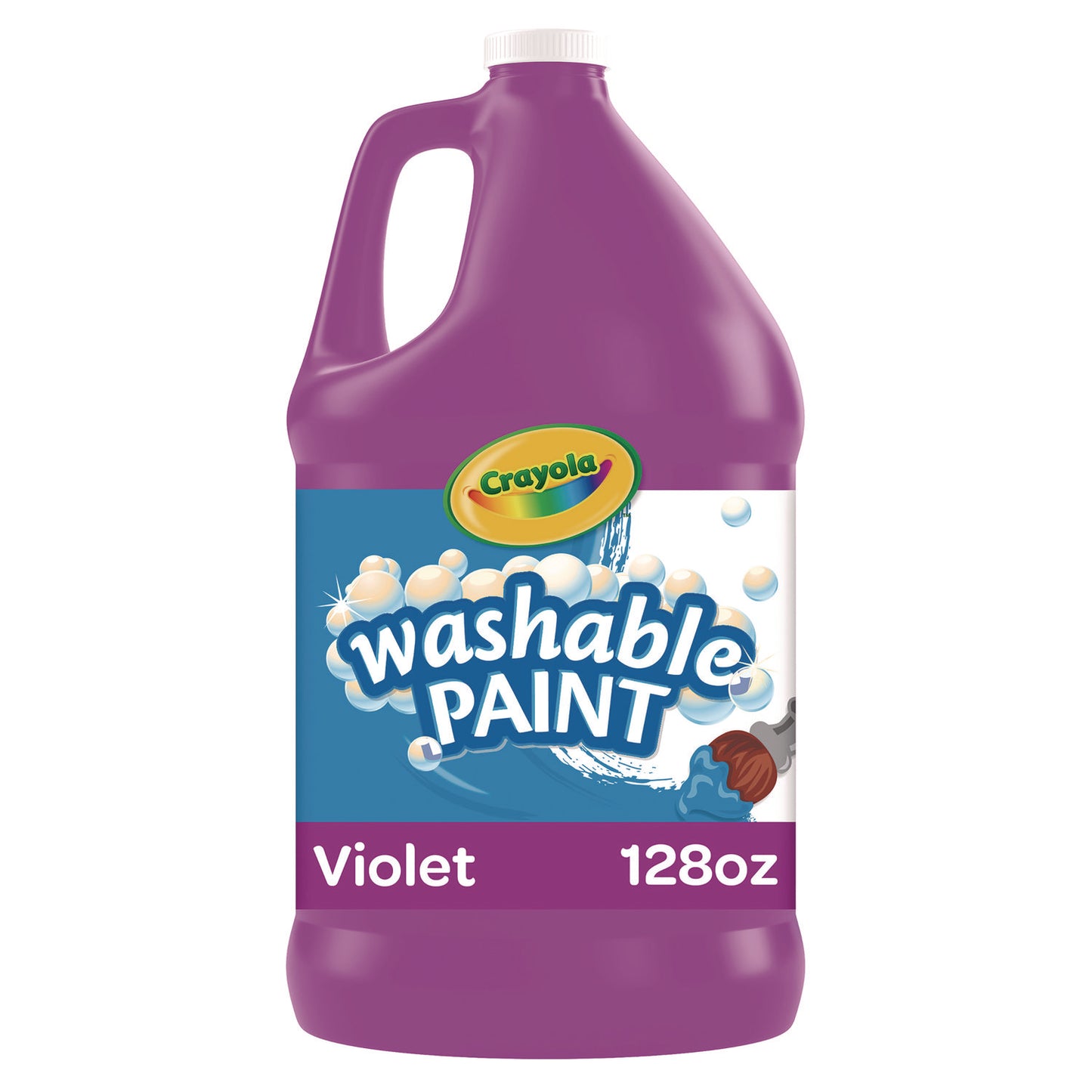 Crayola Washable Paint, Violet, 1 gal Bottle (542128040)