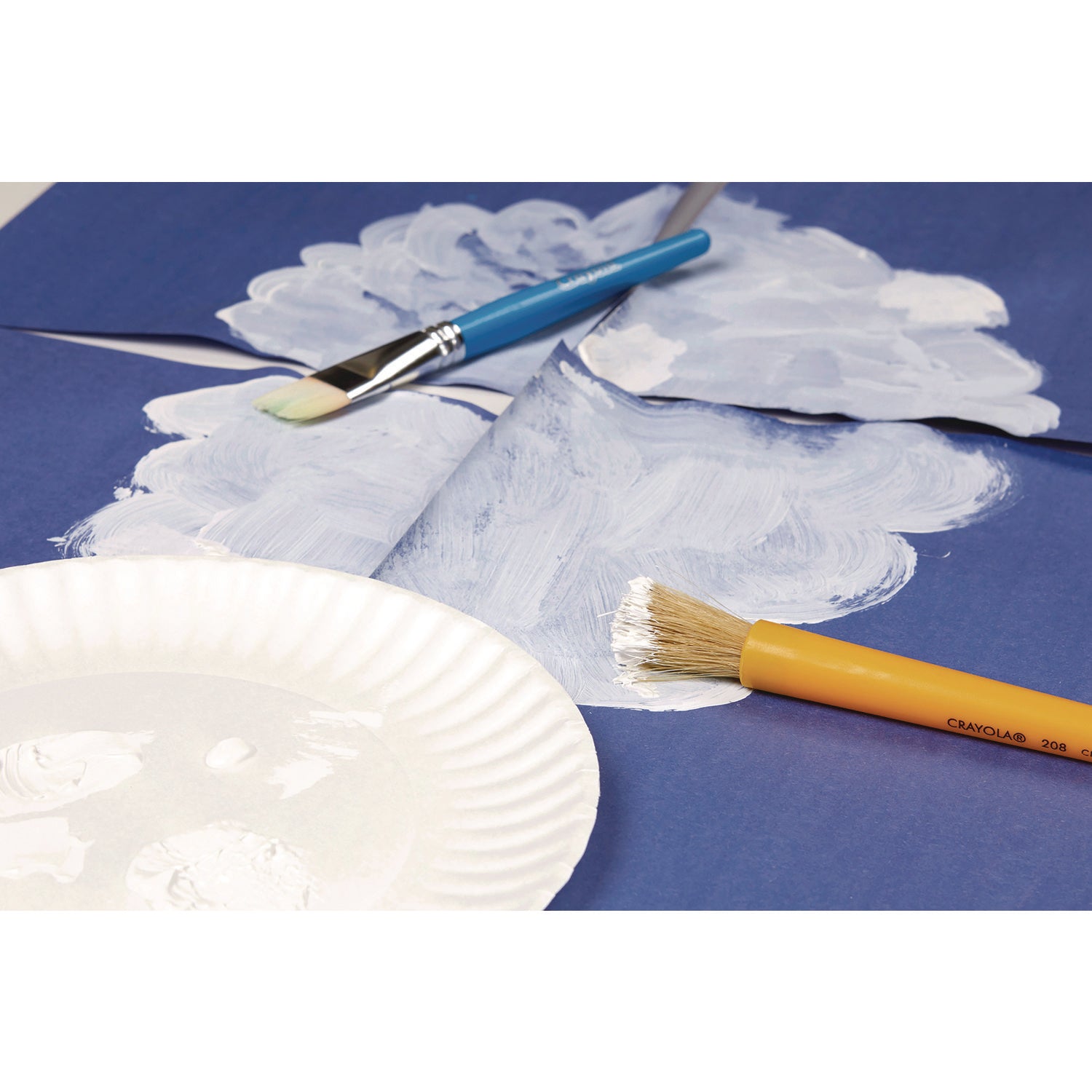 Crayola Washable Paint, White, 1 gal Bottle (542128053)