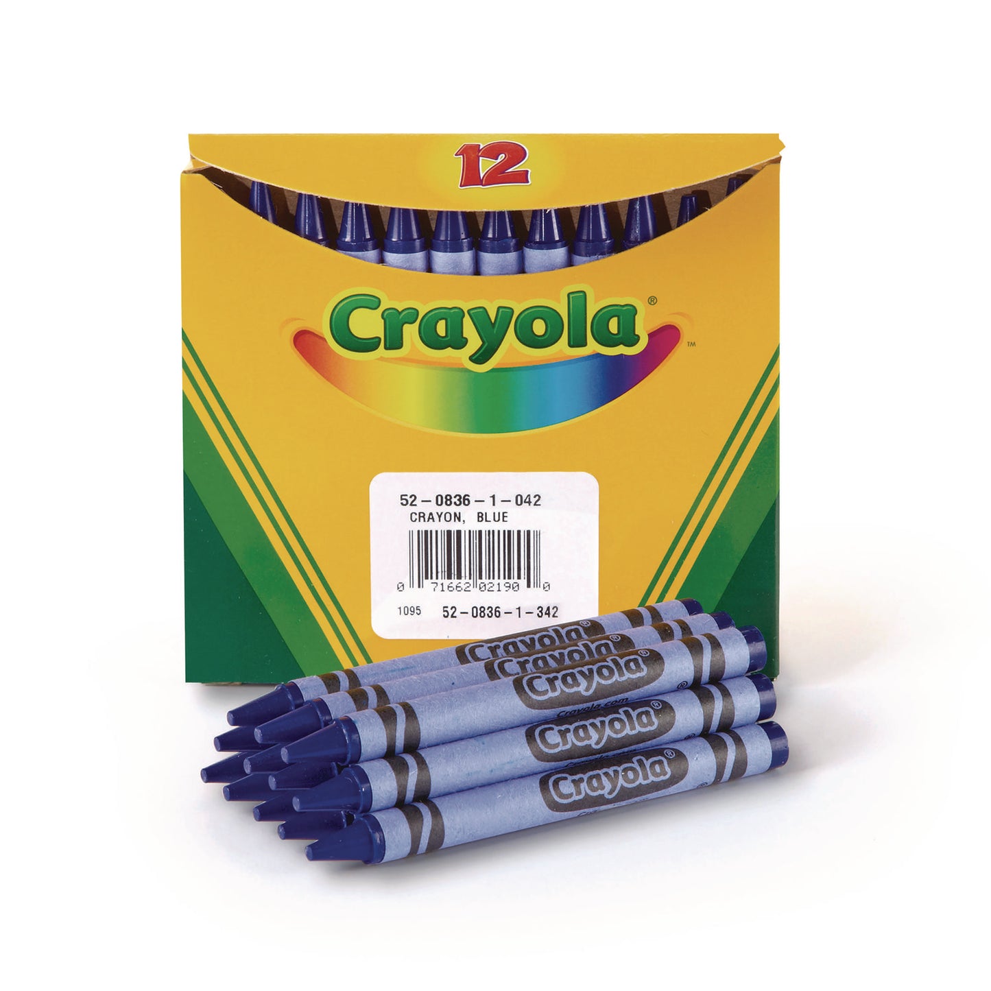 Crayola Bulk Crayons, Blue, 12/Box (520836042)