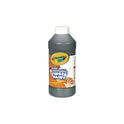 Crayola Washable Fingerpaint, Black, 16 oz Bottle (551316051)