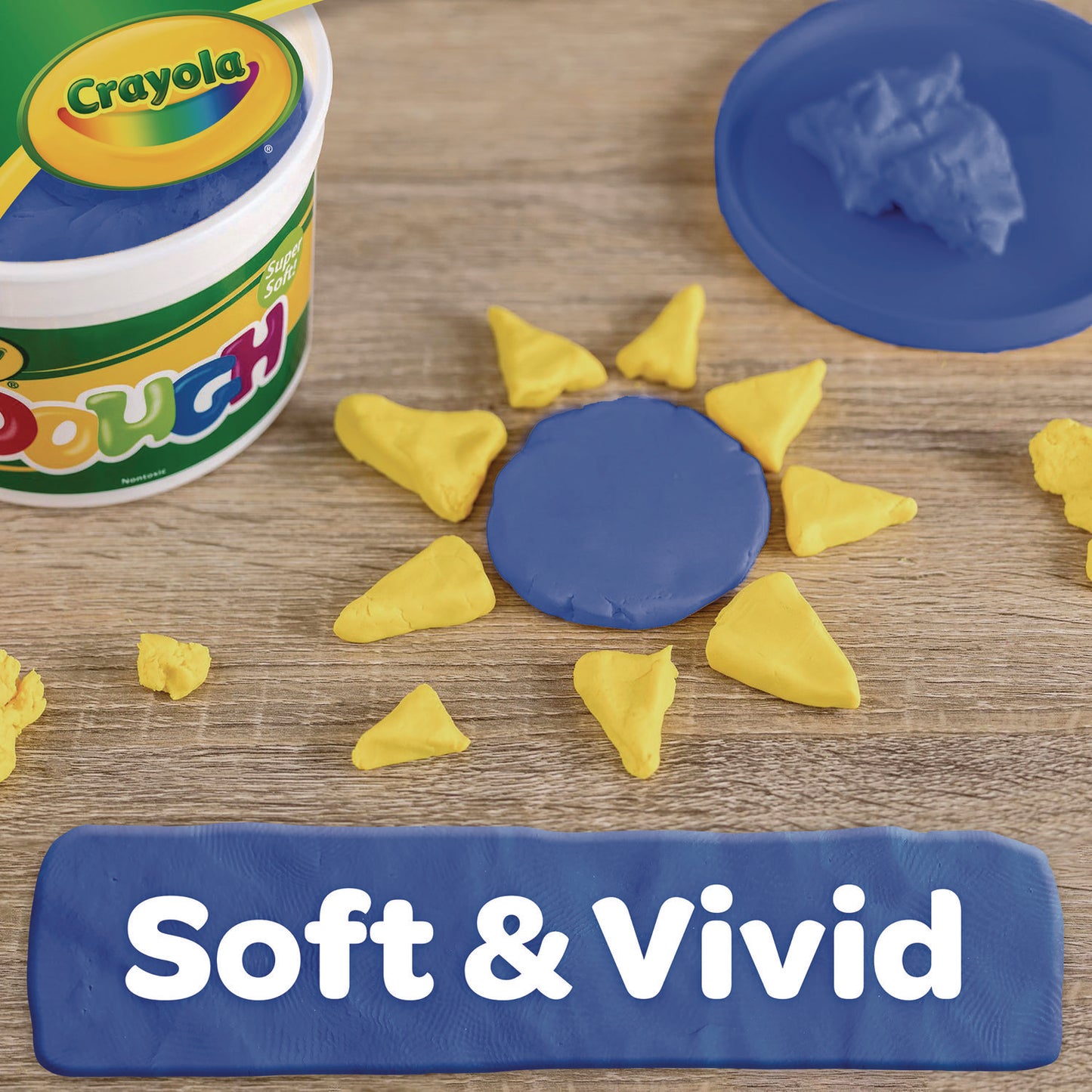 Crayola Modeling Dough Bucket, 3 lbs, Blue (570015042)