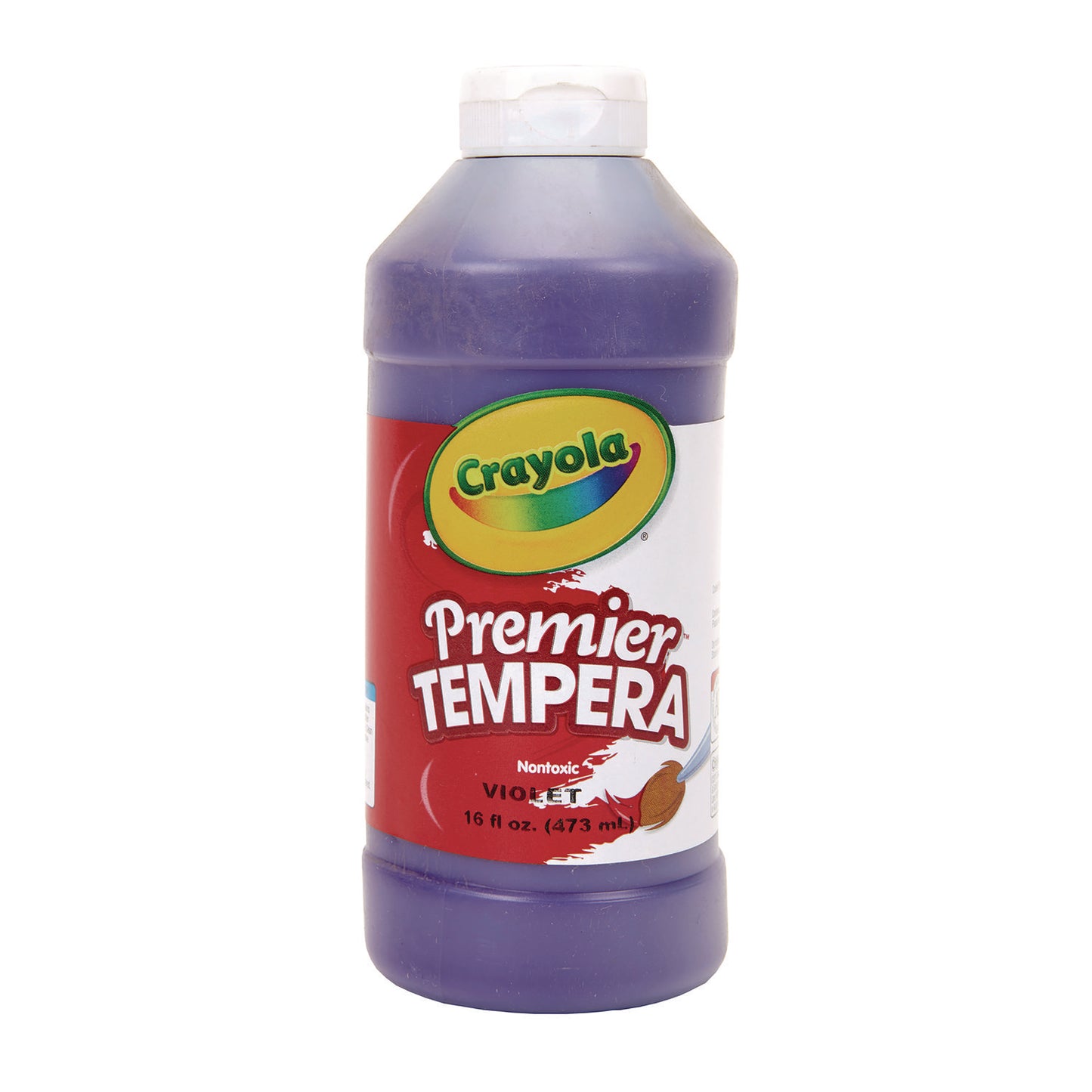 Crayola Premier Tempera Paint, Violet, 16 oz Bottle (541216040)