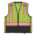 ergodyne GloWear 8251HDZ Class 2 Two-Tone Hi-Vis Safety Vest, 2X-Large to 3X-Large, Lime (23037)