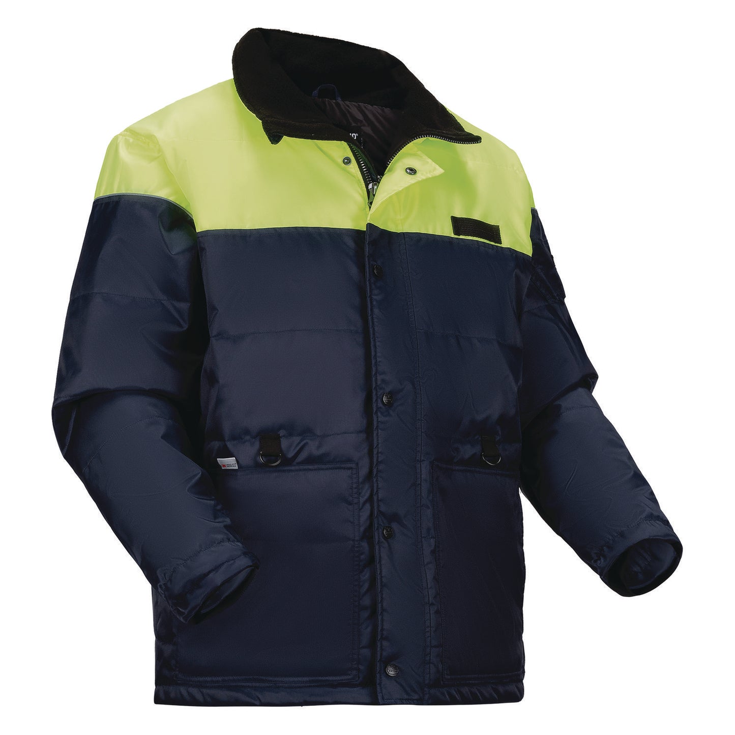 ergodyne N-Ferno 6476 Insulated Freezer Jacket, X-Small, Navy (41251)