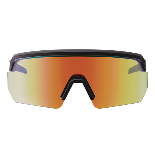 ergodyne Skullerz AEGIR Anti-Scratch Enhanced Anti-Fog Safety Glasses, Black Nylon Impact Frame, Orange Mirror Polycarbonate Lens (55010)