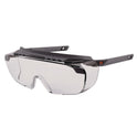 ergodyne Skullerz OSMIN Anti-Scratch/Anti-Fog Safety Glasses, Matte Black Polycarbonate Frame, Clear Polycarbonate Lens (55102)