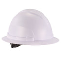 ergodyne Skullerz 8969 Class E Lightweight Full Brim Hard Hat, 6-Point Rachet Suspension, White (60229)