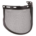 ergodyne Skullerz 8999 Mesh Face Shield Replacement for Hard Hat and Safety Helmet, Black (60253)