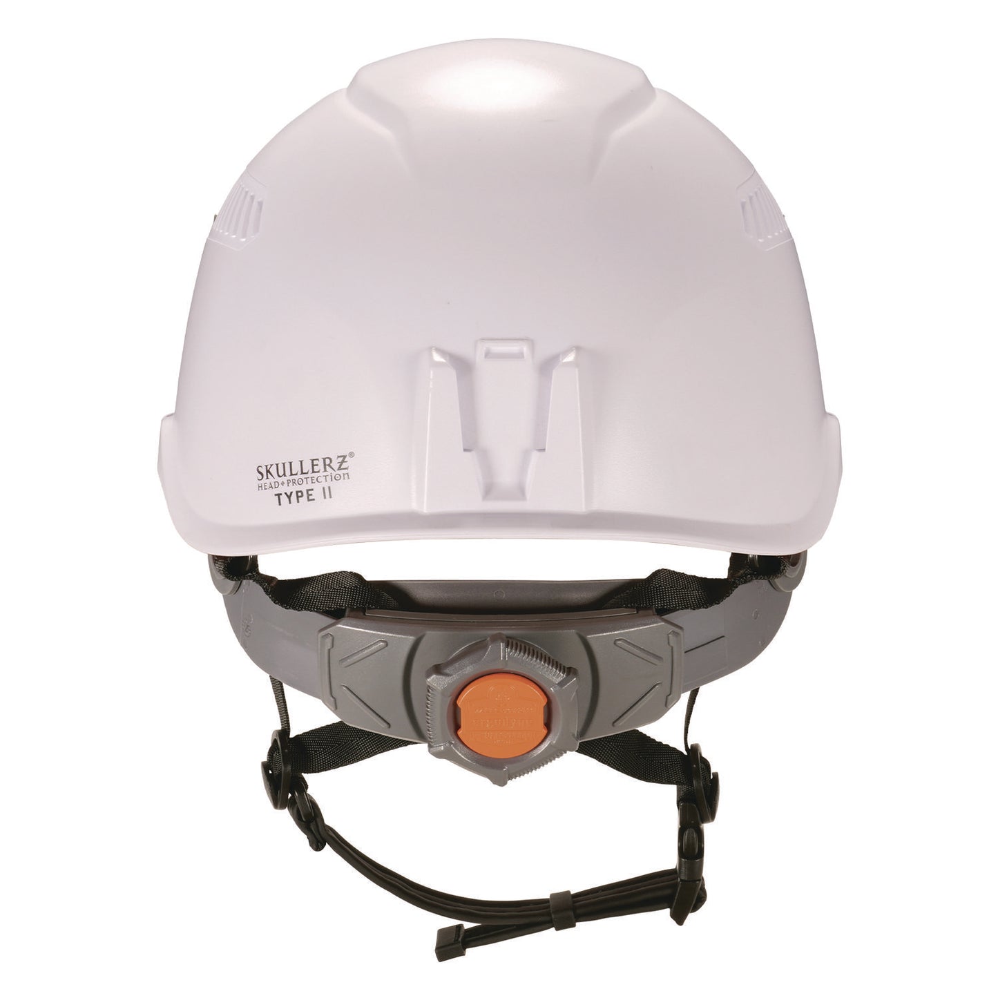 ergodyne Skullerz 8977 Class C Safety Helmet with Adjustable Venting, 6-Point Rachet Suspension, White (60264)