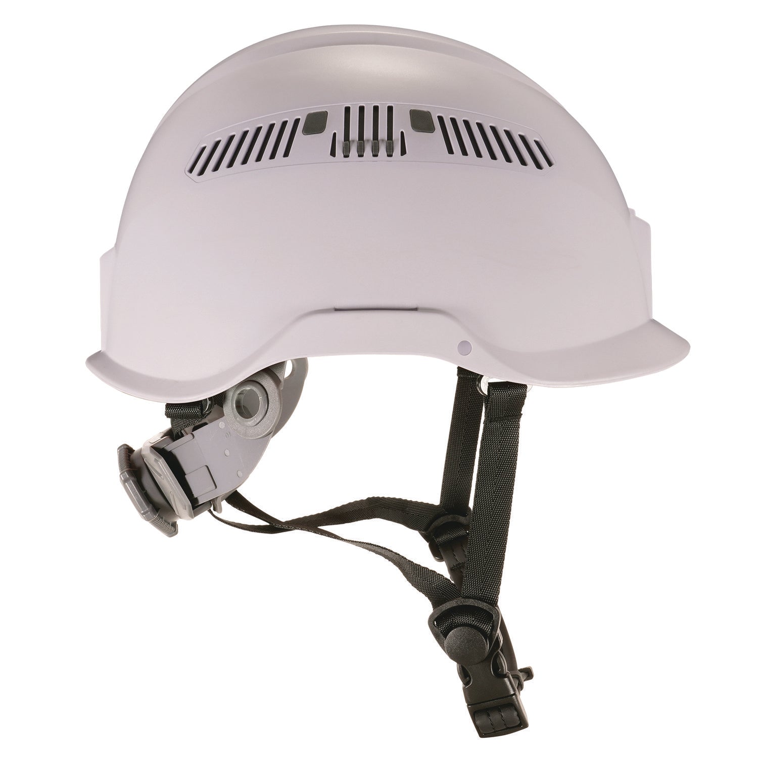 ergodyne Skullerz 8977 Class C Safety Helmet with Adjustable Venting, 6-Point Rachet Suspension, White (60264)