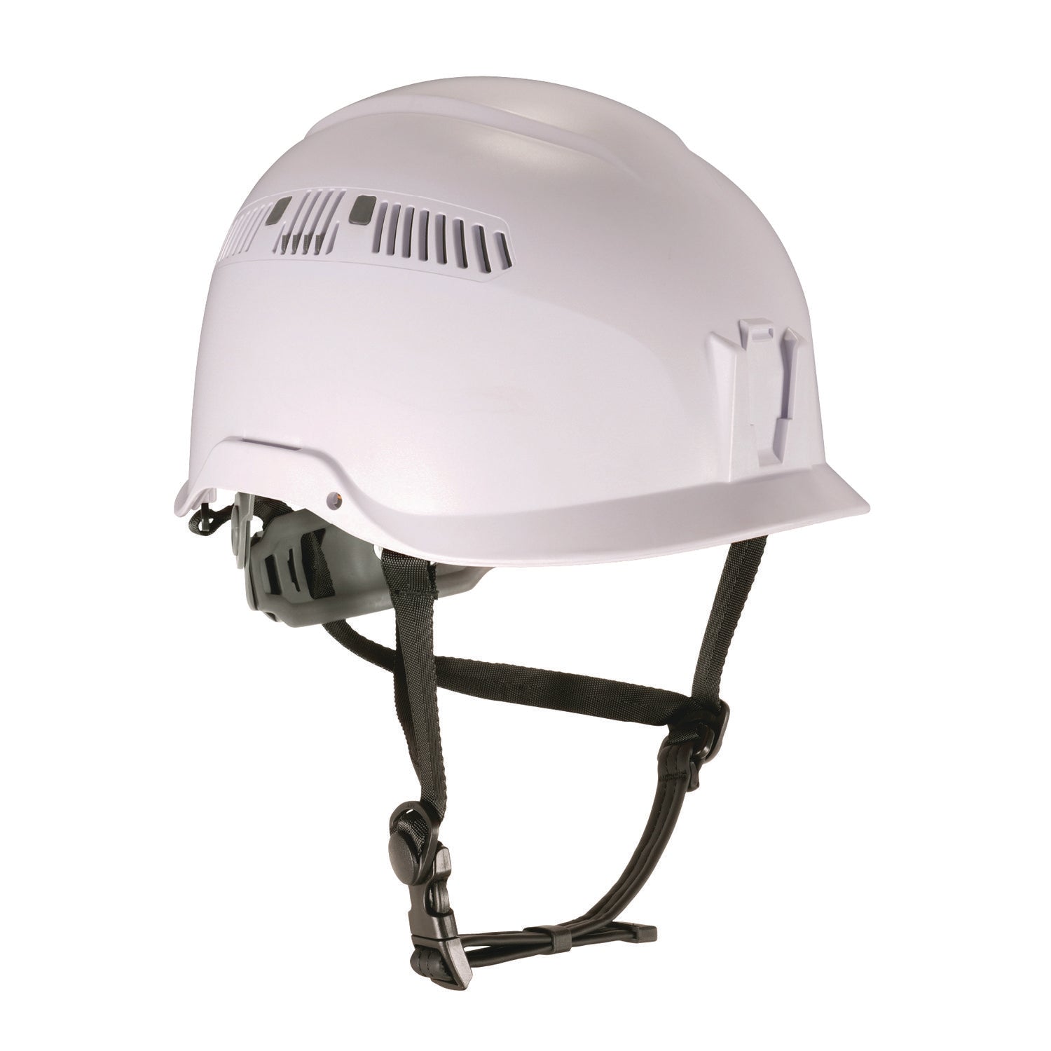 ergodyne Skullerz 8977 Class C Safety Helmet with Adjustable Venting, 6-Point Rachet Suspension, White (60264)