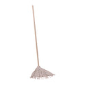 Boardwalk Handle/Deck Mops, #20 White Cotton Head, 54" Natural Wood Handle (120C)