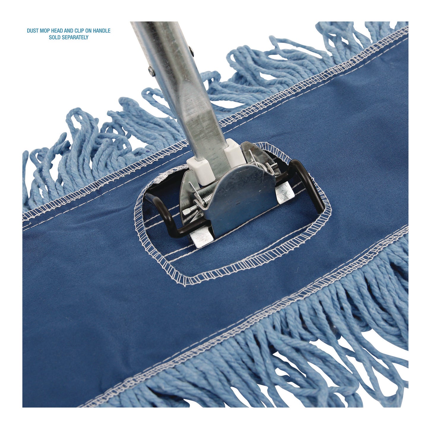 Boardwalk Clip-On Dust Mop Frame, 18w x 5d, Zinc Plated (1418)