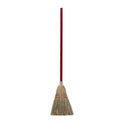 Boardwalk Corn/Fiber Brooms, Corn/Synthetic Fiber Bristles, 36" Overall Length, Gray/Natural, 12/Carton (BR10016)