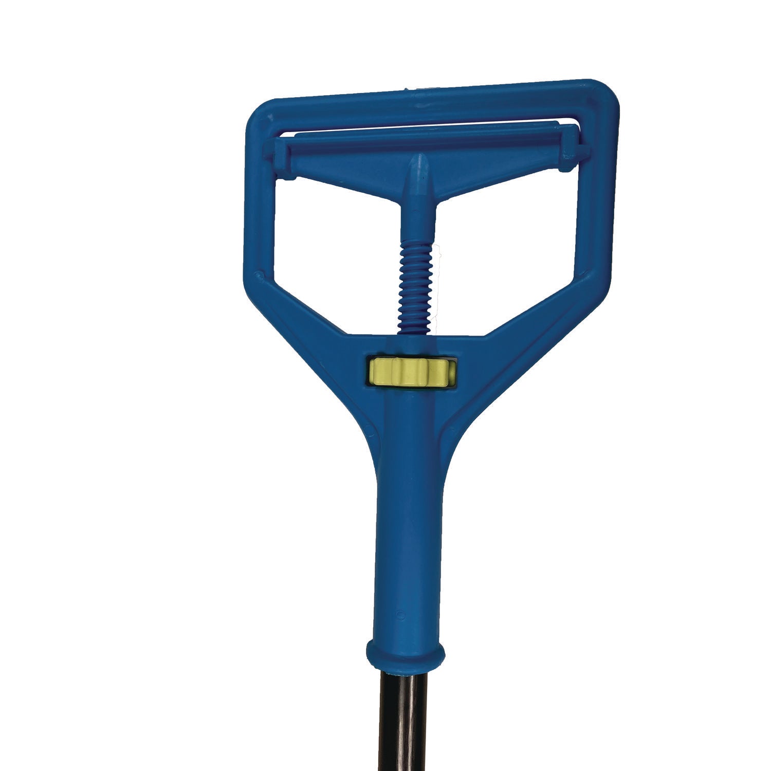 Impact Janitor Style Screw Clamp Mop Handle, Fiberglass, 64", Blue (94)
