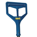 Impact Janitor Style Screw Clamp Mop Handle, Fiberglass, 64", Blue (94)