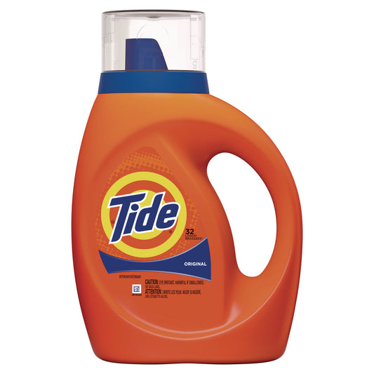 Liquid Tide Laundry Detergent, 32 Loads, 42 oz (12117EA)