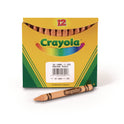 Crayola Bulk Crayons, Peach, 12/Box (520836033)