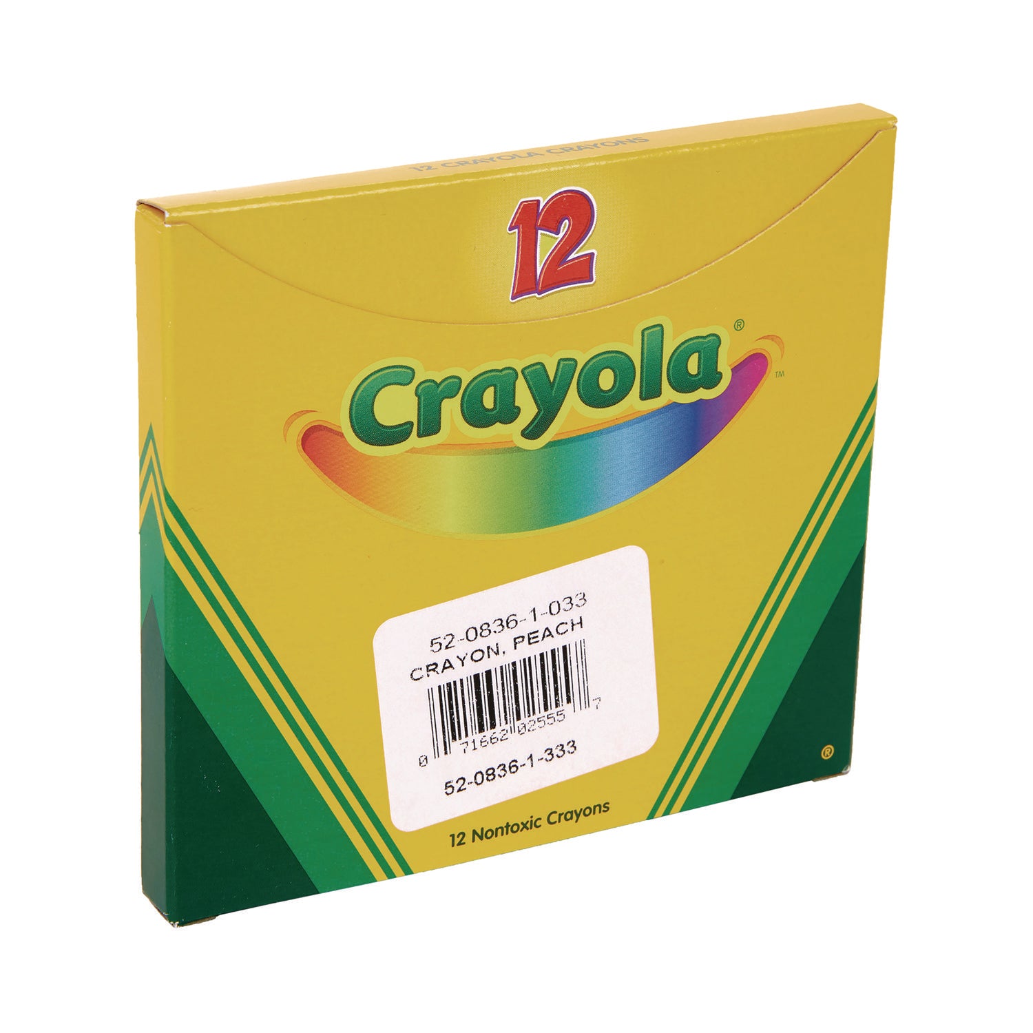 Crayola Bulk Crayons, Peach, 12/Box (520836033)