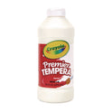 Crayola Premier Tempera Paint, White, 16 oz Bottle (541216053)