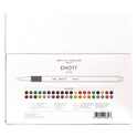 uni-ball EMOTT ever fine Porous Point Pen, Stick, Fine 0.4 mm, Assorted Ink Colors, White Barrel, 40/Pack (24839)