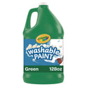 Crayola Washable Paint, Green, 1 gal Bottle (542128044)